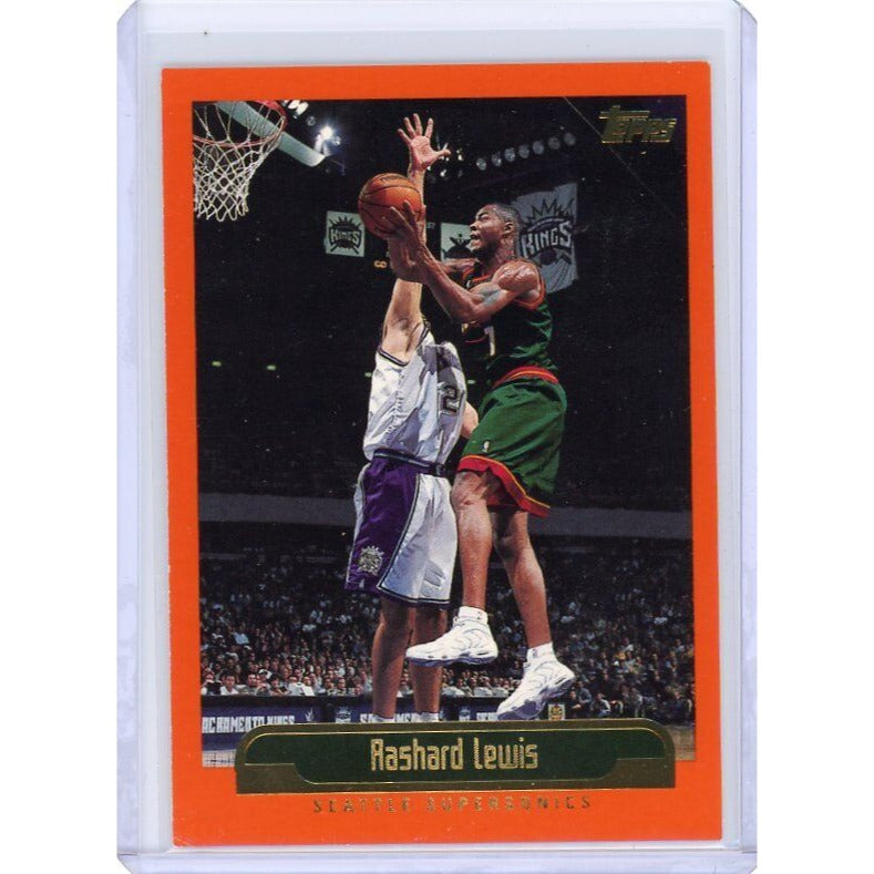 1999-00 Seattle SuperSonics  Rashard Lewis Topps #183