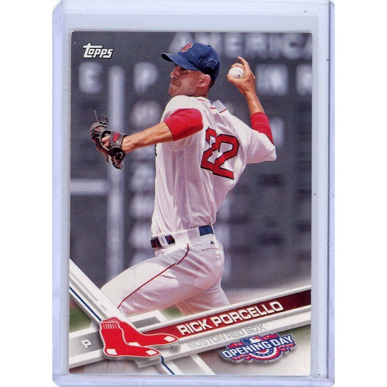 2017 Boston Red Sox Rick Porcello Topps Opening Day #139