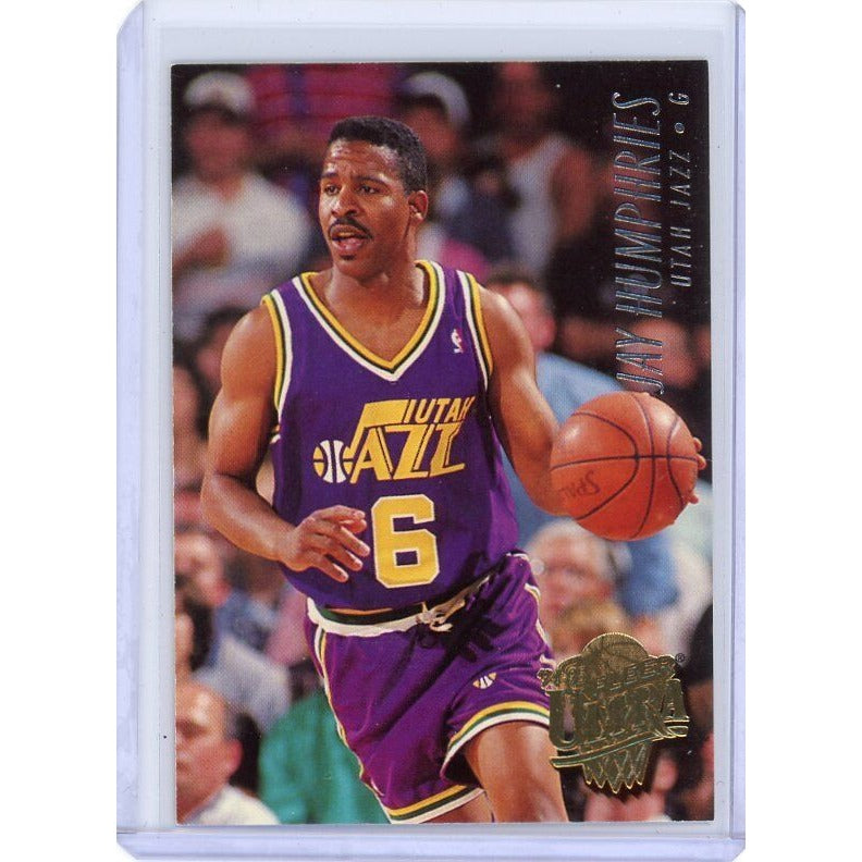 1994-95 Utah Jazz Jay Humphries Fleer Ultra #185