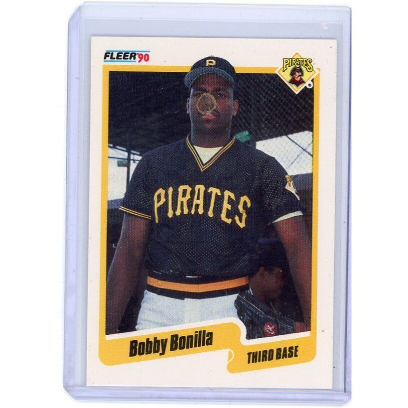 1990 Pittsburgh Pirates Bobby Bonilla Fleer #462b