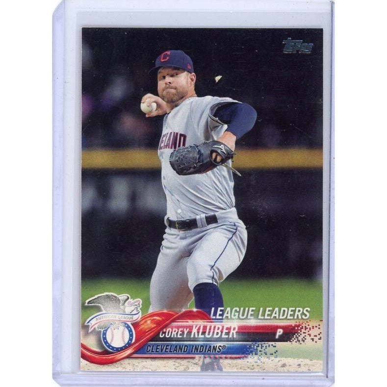 2018 Cleveland Indians Corey Kluber Topps #31