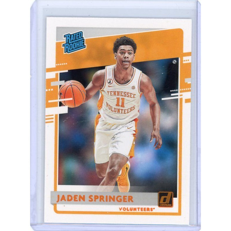 2021 Tennessee Volunteers Jaden Springer  Panini Chronicles Draft Picks #45