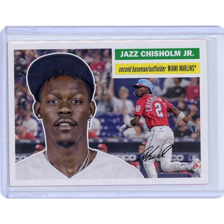 2023 Miami Marlins Jazz Chisholm Jr. Topps Archives #79