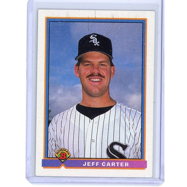 1991 Chicago White Sox Jeff Carter Bowman #348