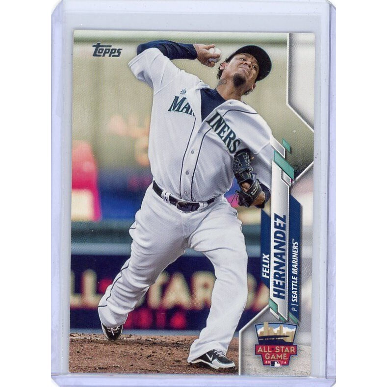 2020 Seattle Mariners Felix Hernandez Topps Update #U-85