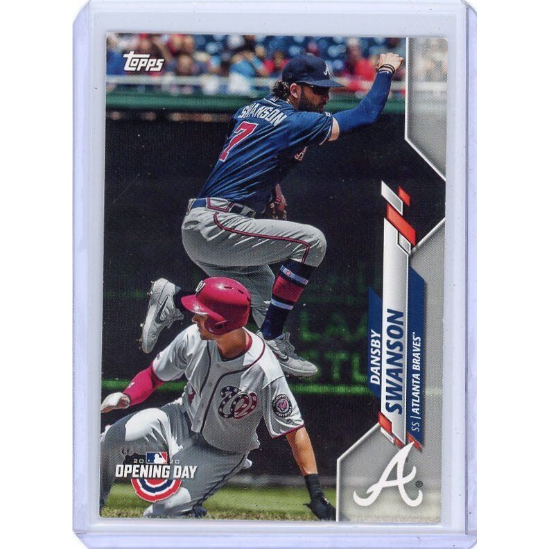 2020 Atlanta Braves Dansby Swanson Topps Opening Day  #116