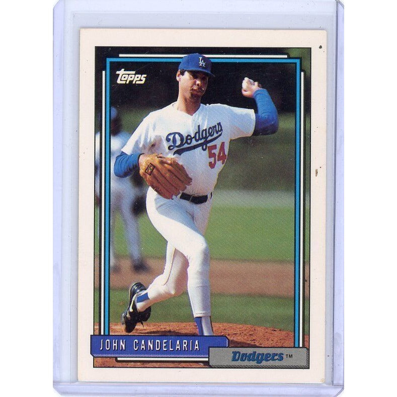 1992 Los Angeles Dodgers John Candelaria Topps #363