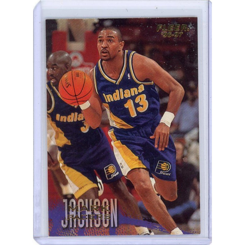 1996-97 Indiana Pacers Mark Jackson Fleer #44