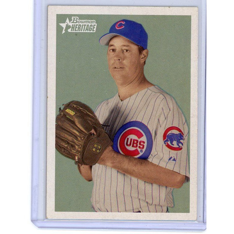 2006 Chicago Cubs Greg Maddux Bowman Heritage #255