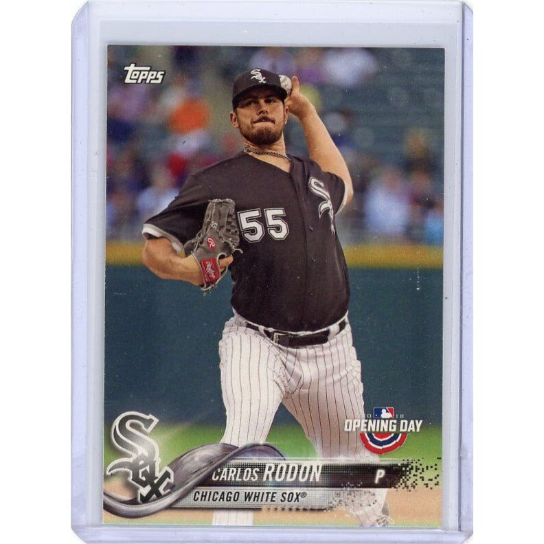 2018 Chicago White Sox Carlos Rodon Topps Opening Day #29