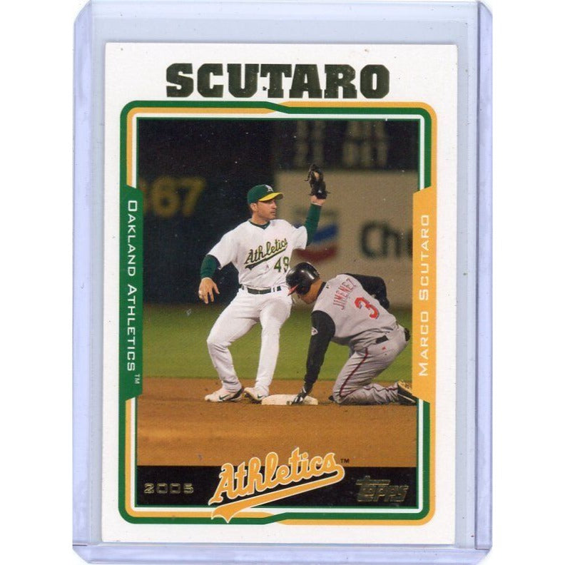 2005 Oakland Athletics Marco Scutaro Topps #548