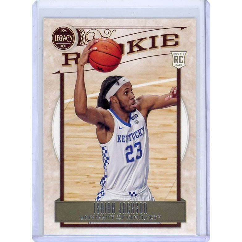 2021 University of Kentucky Isaiah Jackson Panini Chronicles Draft Picks #351