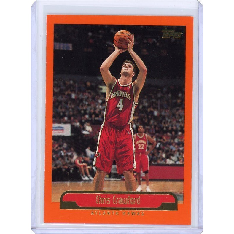 1999-00 Atlanta Hawks Chris Crawford Topps #189