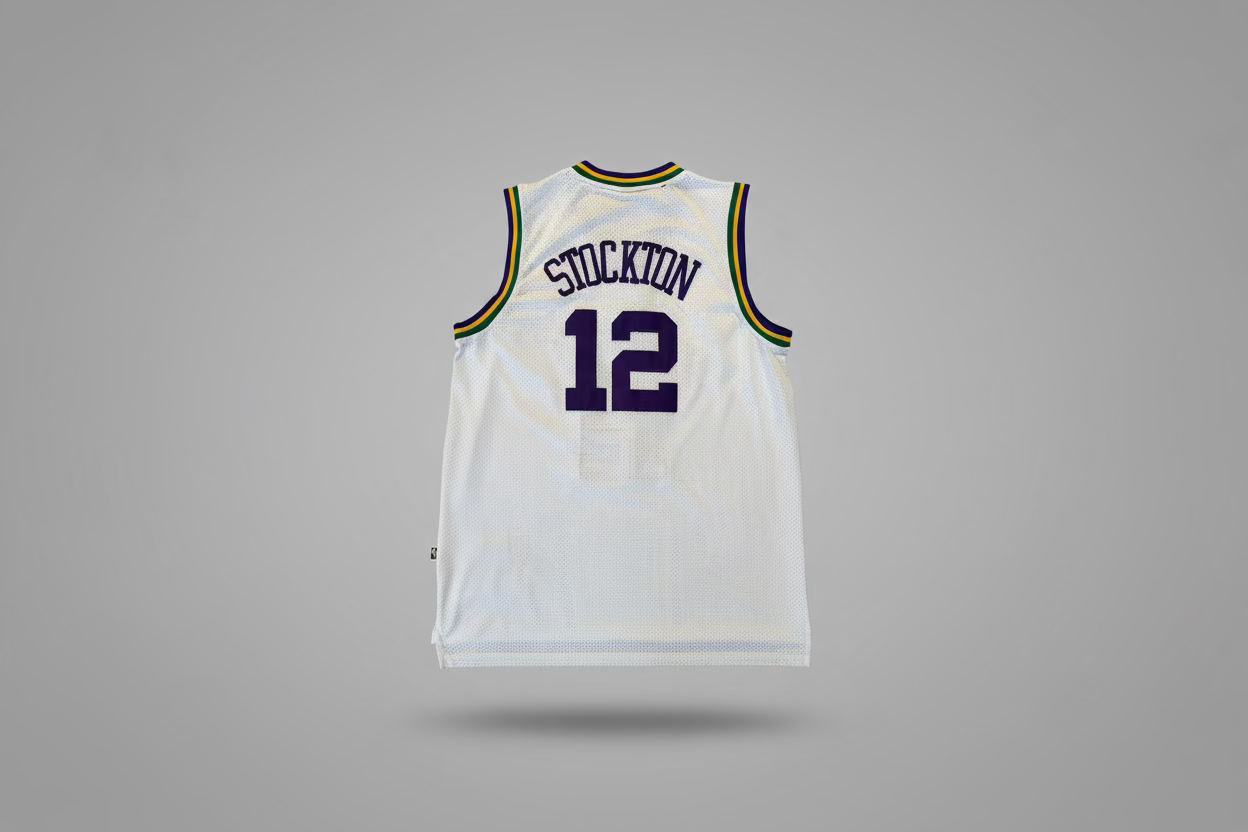 Adidas Utah Jazz John Stockton Jersey
