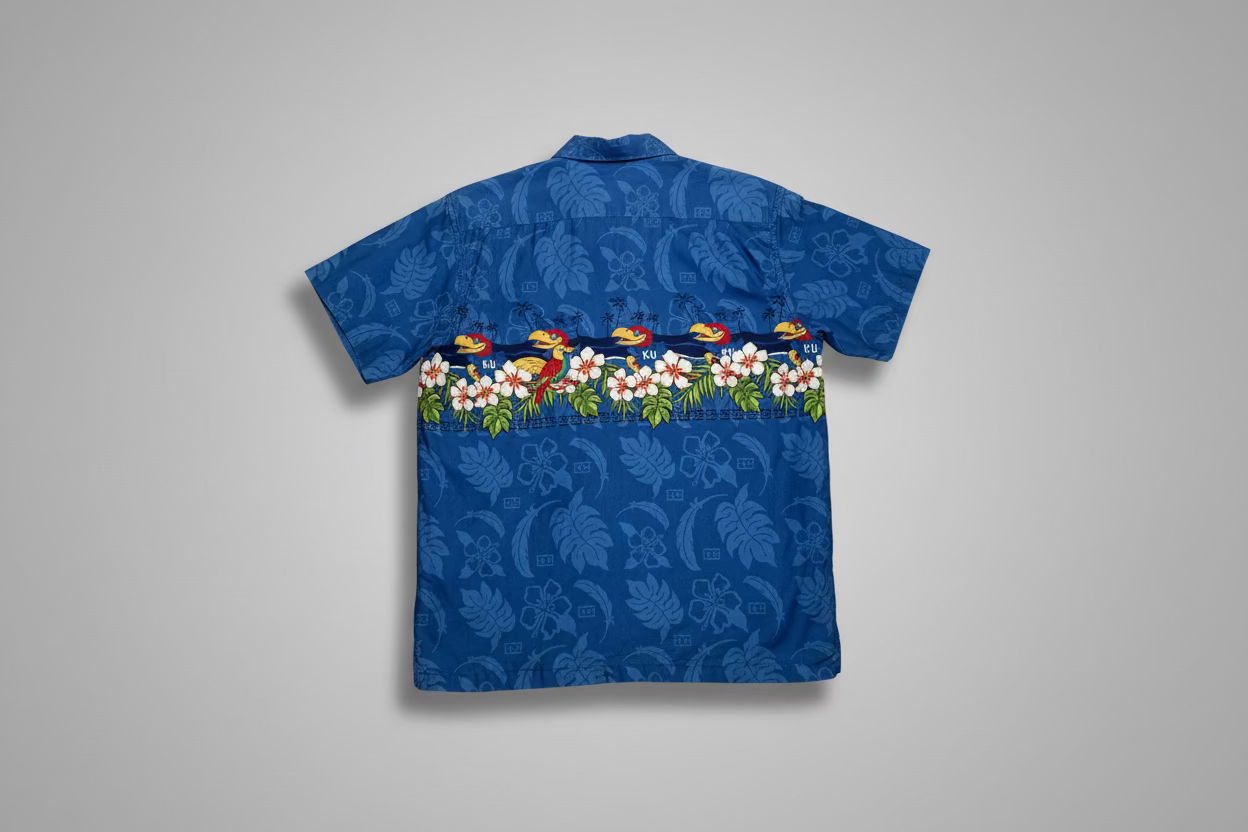 University of Kansas Hawaiian Shirt