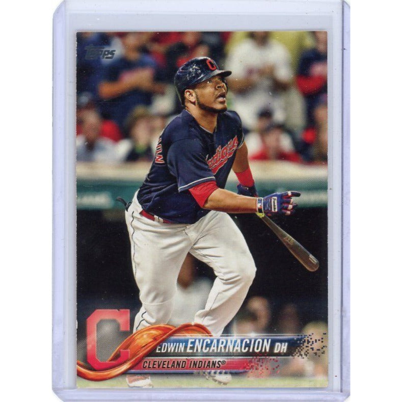 2018 Cleveland Indians Edwin Encarnacion Topps  #CI-14