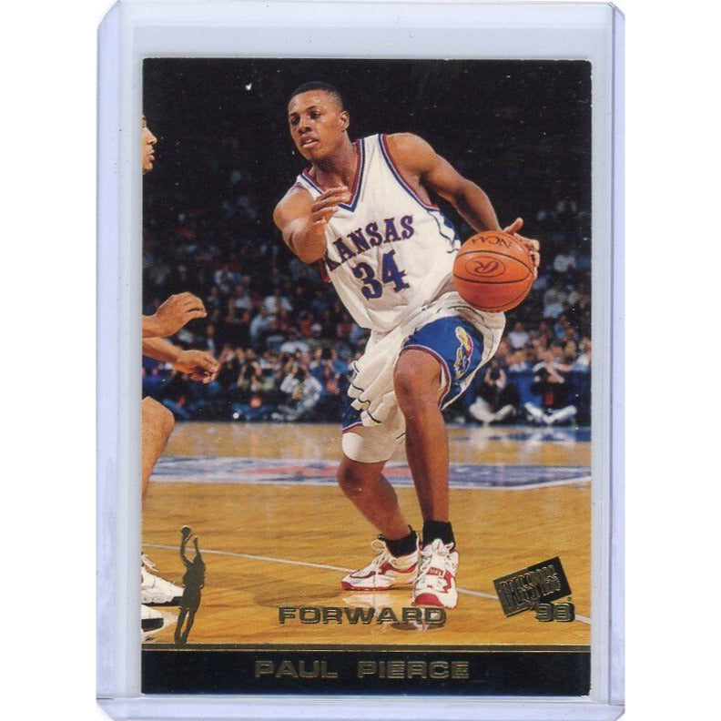 1998 University of Kansas Paul Pierce Press Pass #5