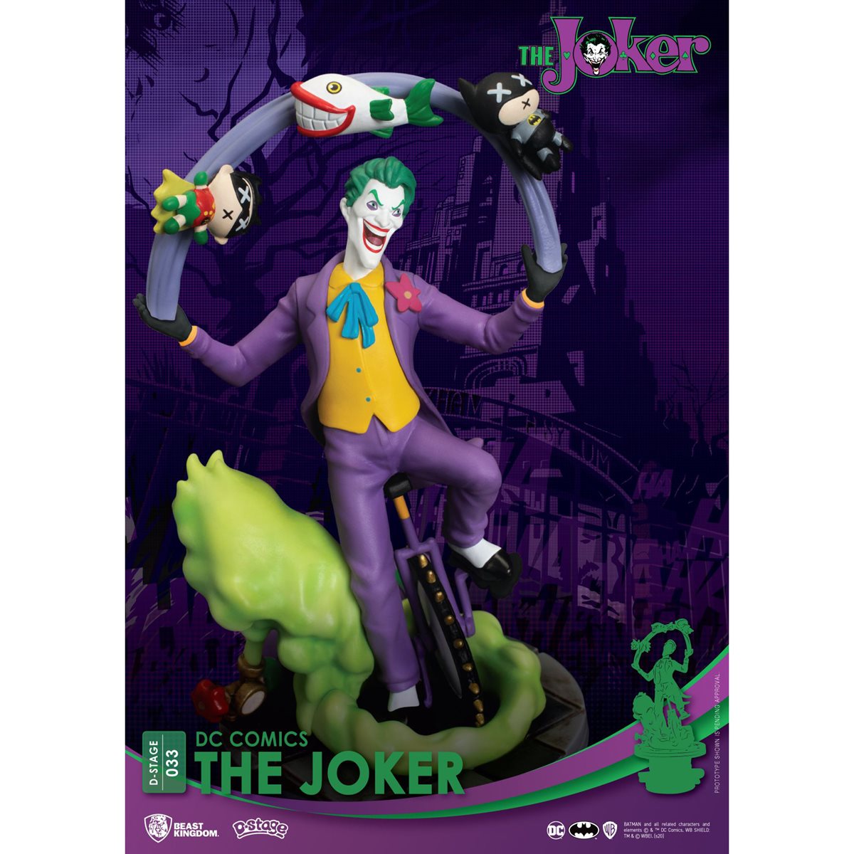 Joker "D-Stage" Statue