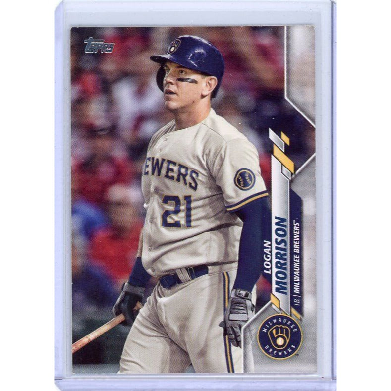 2020 Milwaukee Brewers Logan Morrison Topps Update #U-96