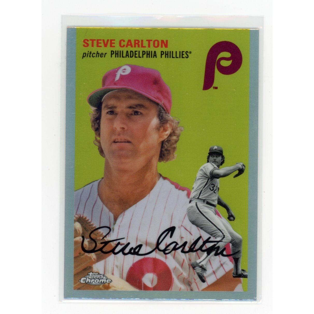 2023 Steve Carlton Topps Chrome Platinum Anniversary #97 Refractor