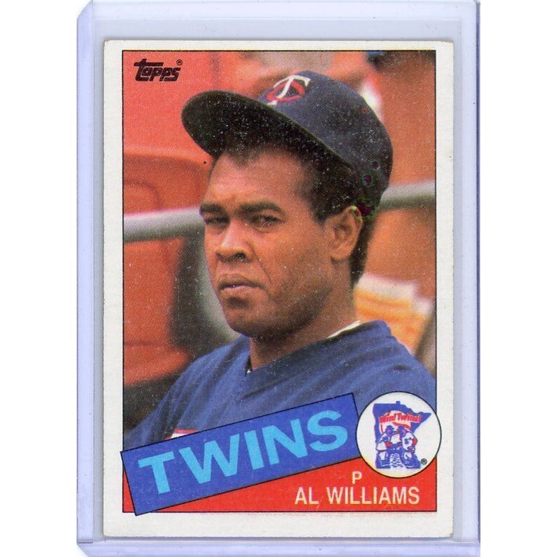 1985 Minnesota Twins Al Williams Topps #614