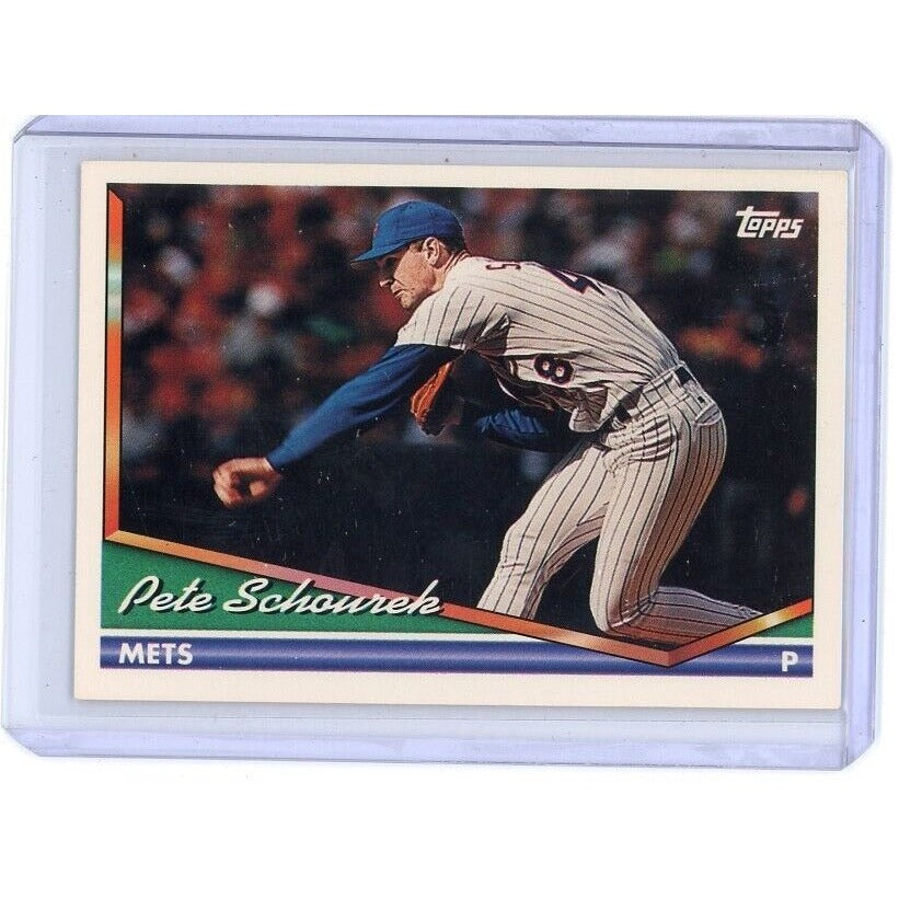 1994 New York Mets Pete Schourek Topps #699