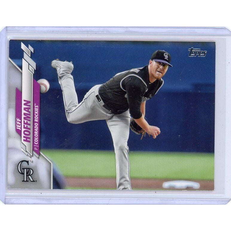 2020 Colorado Rockies Jeff Hoffman Topps Update #U-179