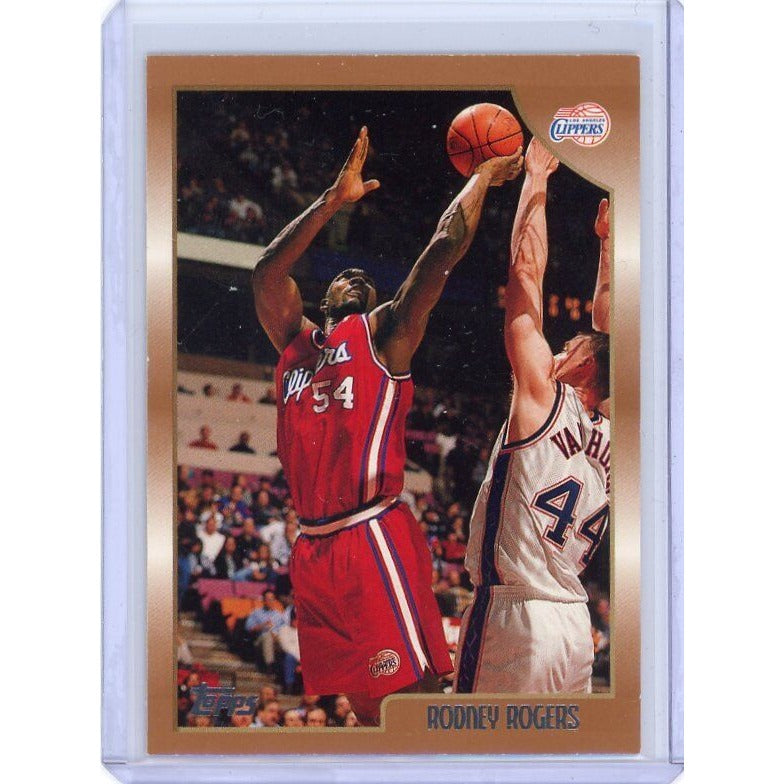 1998-99 Los Angeles Clippers Rodney Rogers Topps #216