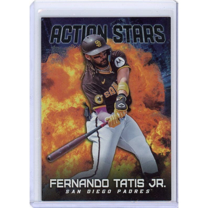 2023 San Diego Padres Fernando Tatis Jr. Topps Update Action Stars #AS-18