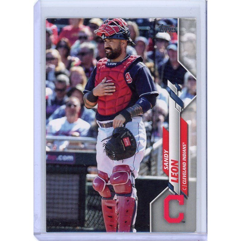 2020 Cleveland Indians Sandy Leon Topps Update #U-48