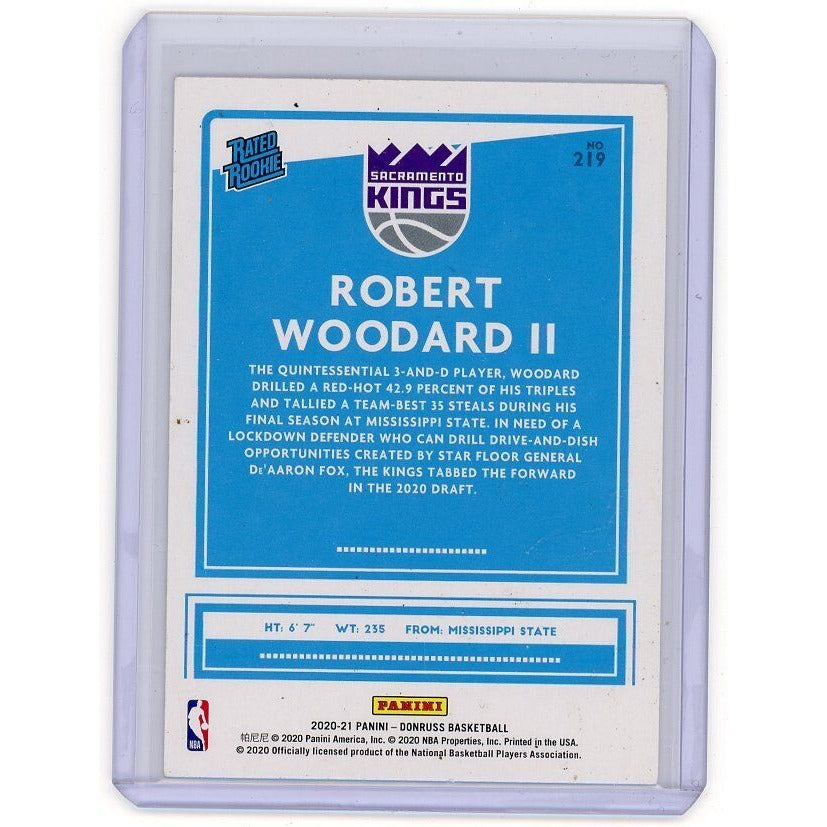 2020-21 Sacramento Kings Robert Woodward II Donruss #219