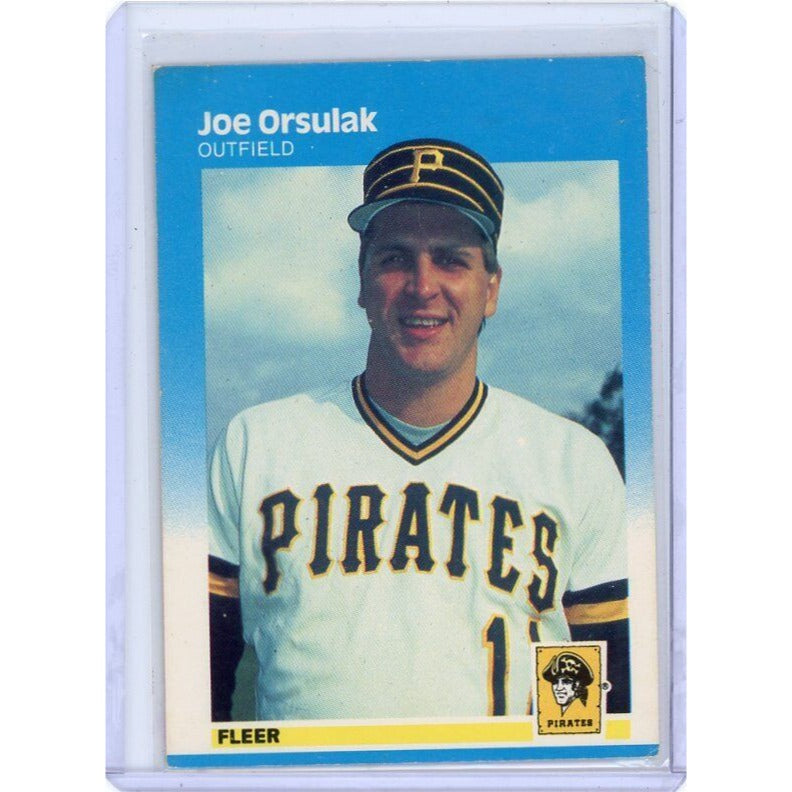 1987 Pittsburgh Pirates Joe Orsulak Fleer #615