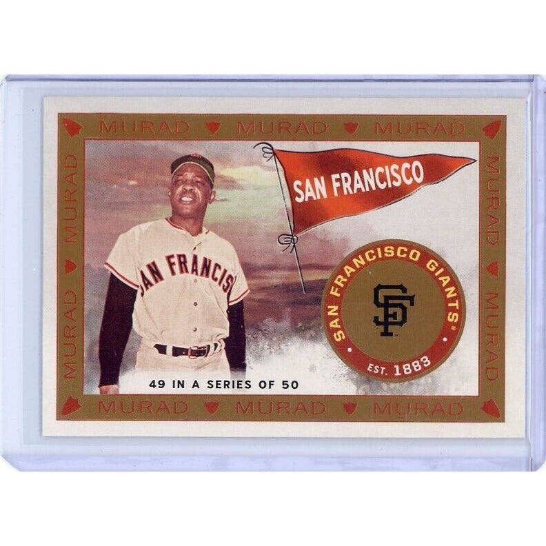 2021 San Francisco Giants Willie Mays Topps Reimagined #MR-49 49/50