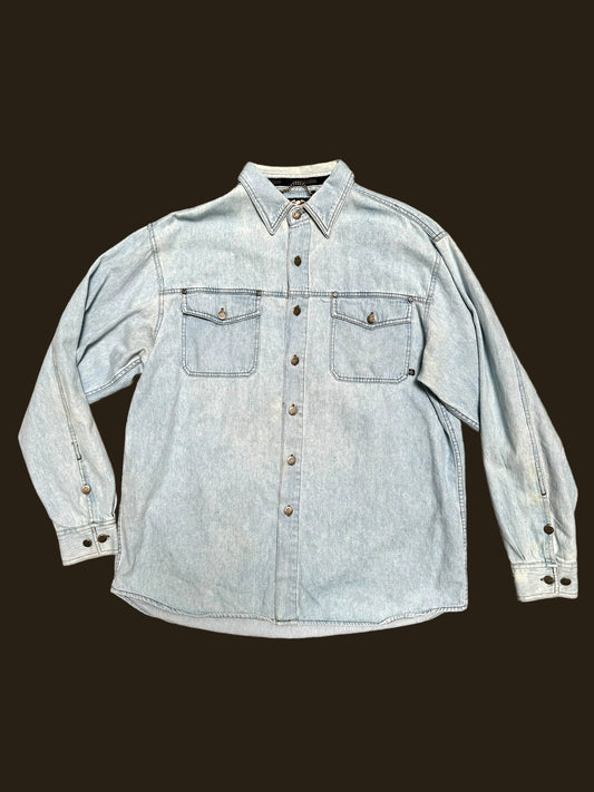 Harley Davidson Denim Button Up