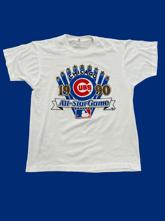 1990 Chicago Cubs All Star Game Tee