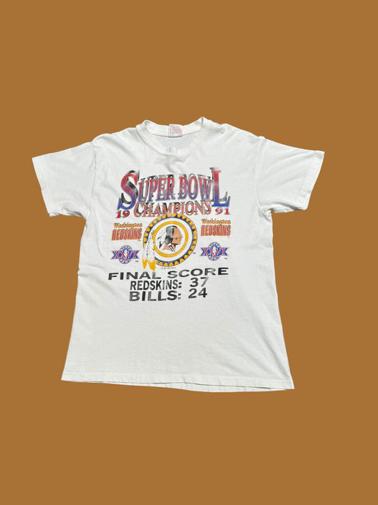 Super Bowl XXVI Washington Redskins Tee