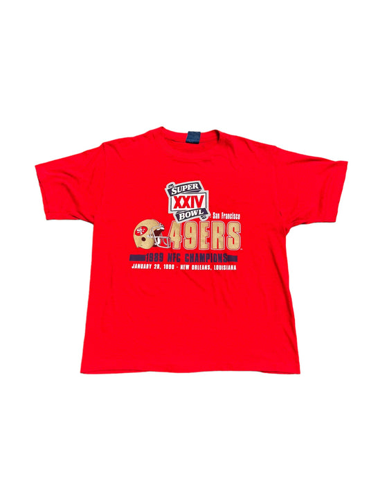 Super Bowl XXIV San Francisco 49ers Tee