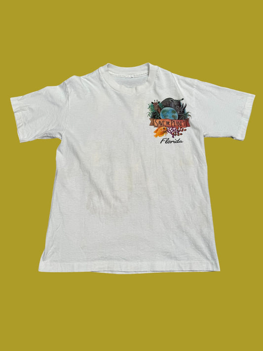 90's Florida "Save the Planet" Single Stitch Tee