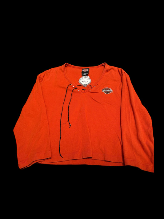 Harley Davidson Long Sleeve Blouse