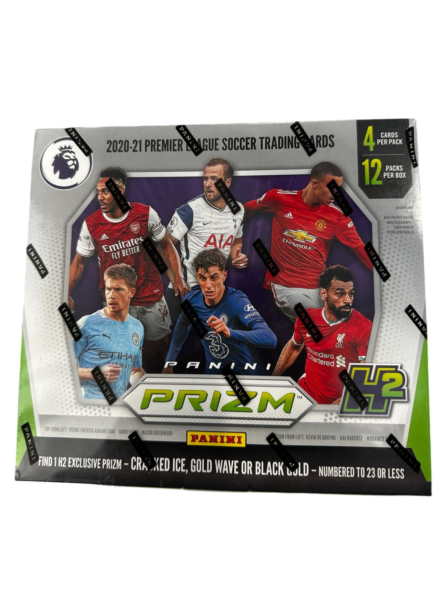 2020/21 Panini Prizm Premier League EPL Soccer H2 Hobby Hybrid Box