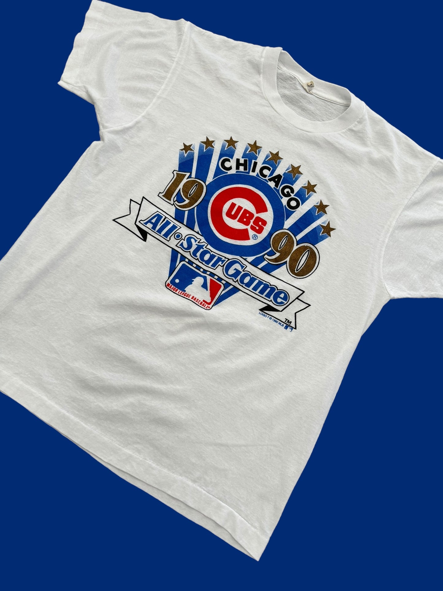 1990 Chicago Cubs All Star Game Tee