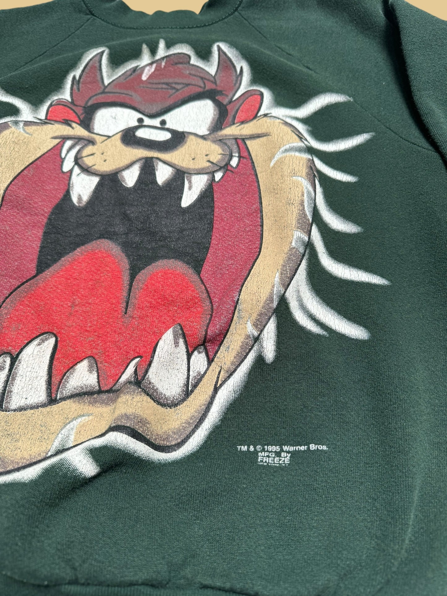 Tazz the Tasmanian Devil Crew Neck