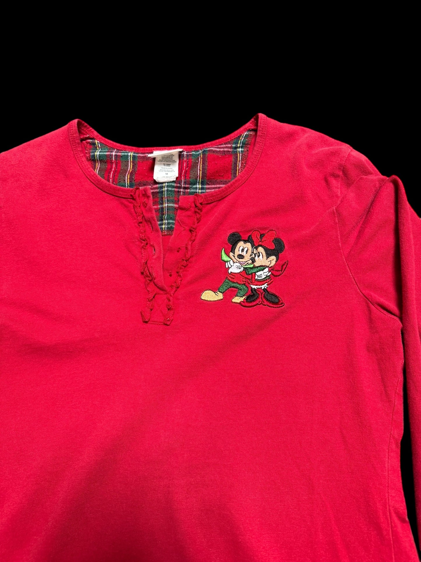 Disney Mickey & Minnie Mouse Blouse