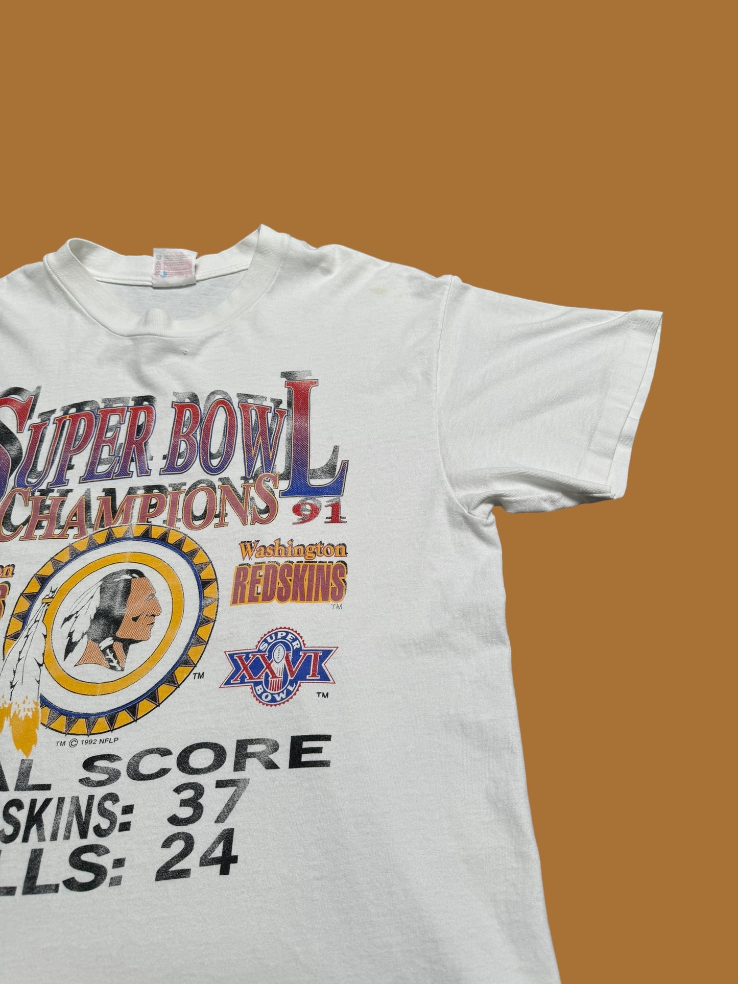 Super Bowl XXVI Washington Redskins Tee