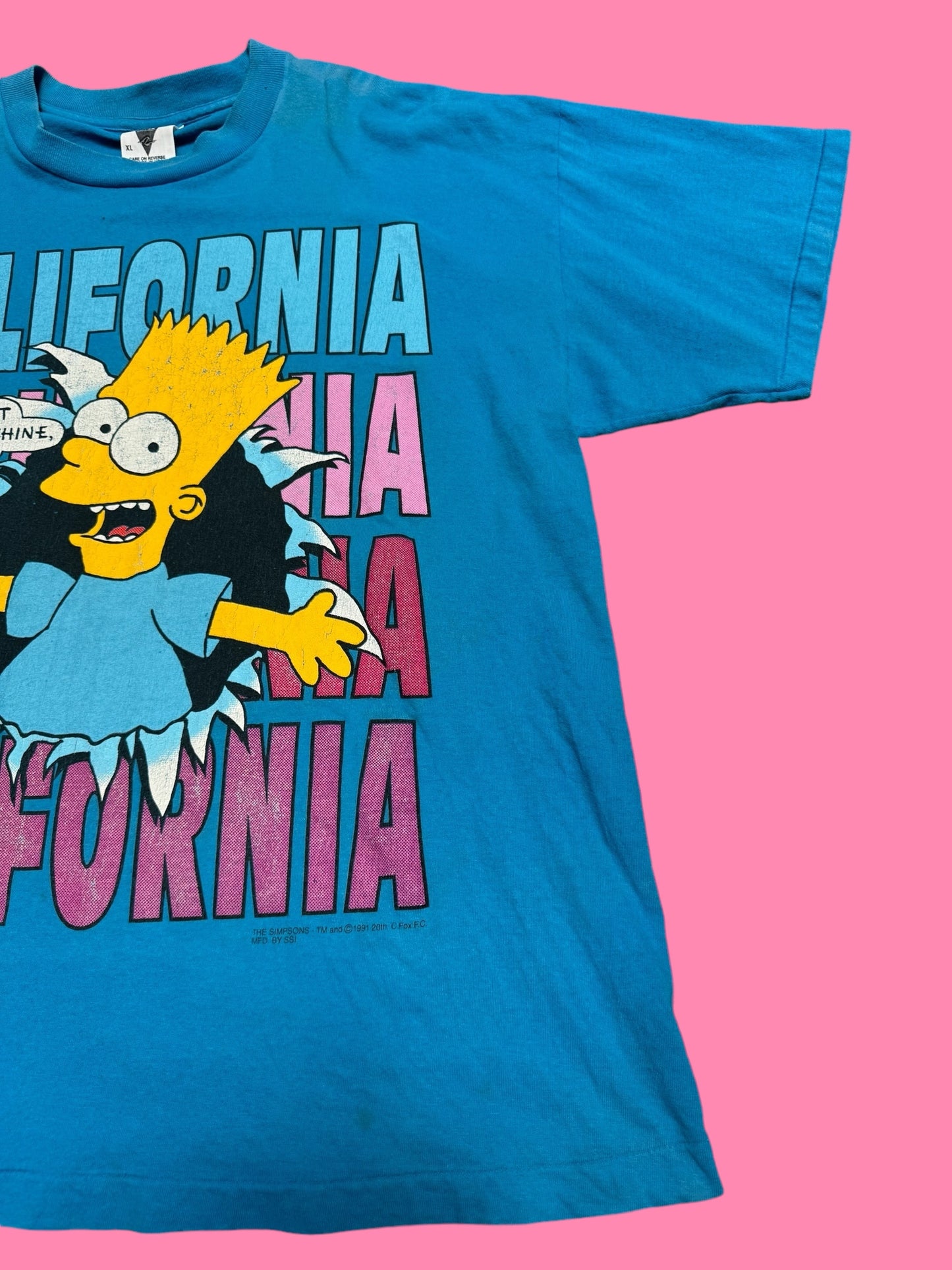 1991 Bart Simpson California Single Stitch Tee