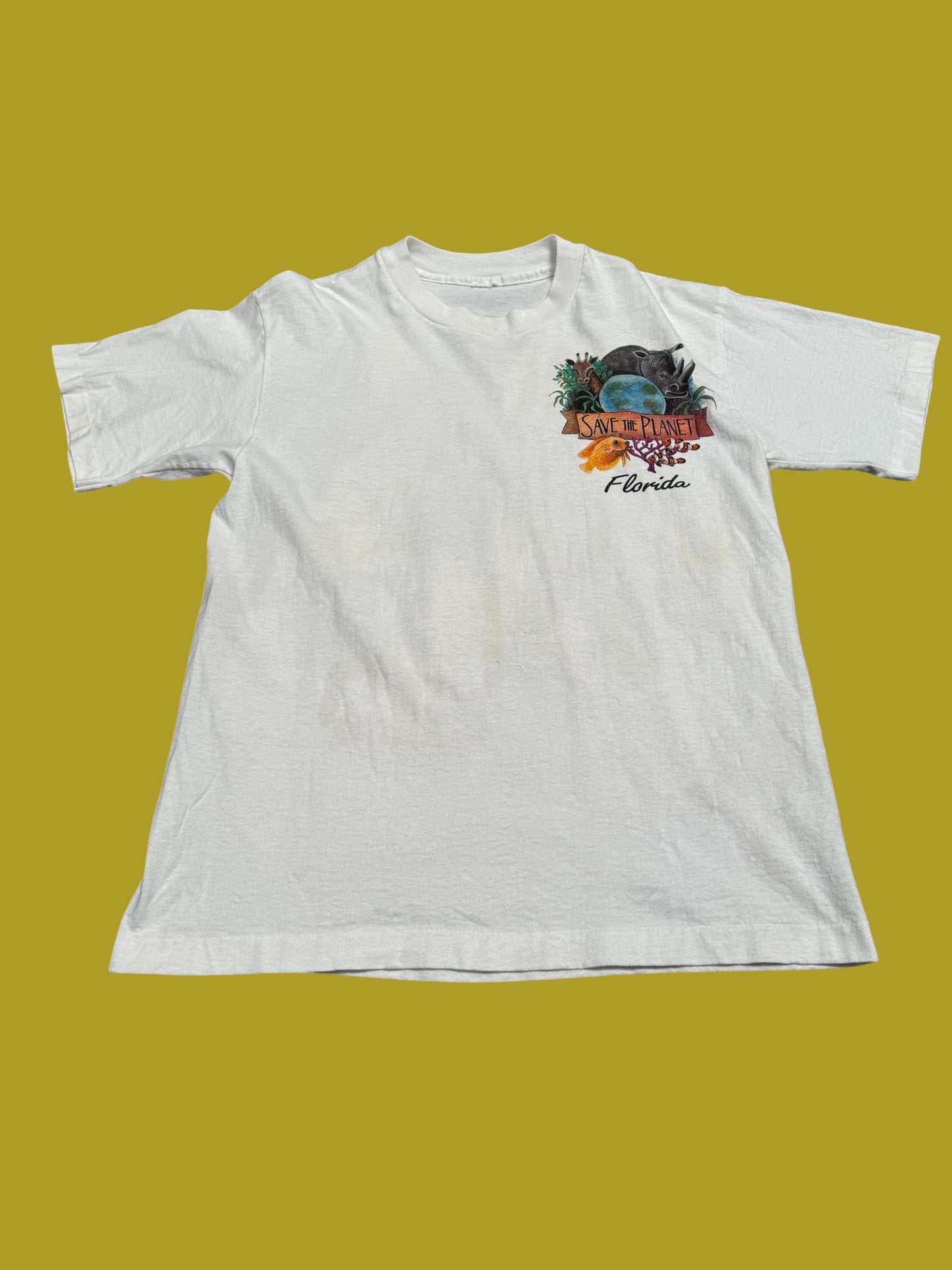 90's Florida "Save the Planet" Single Stitch Tee