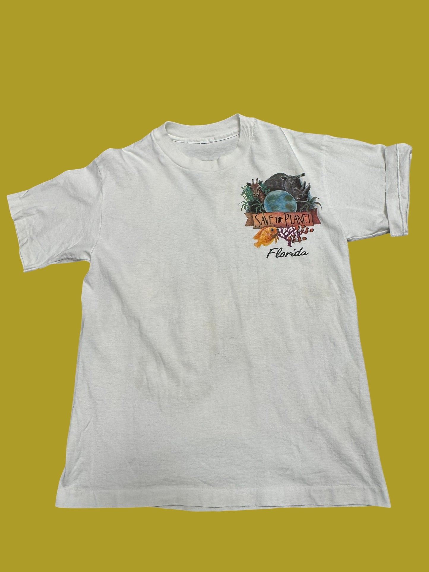 90's Florida "Save the Planet" Single Stitch Tee