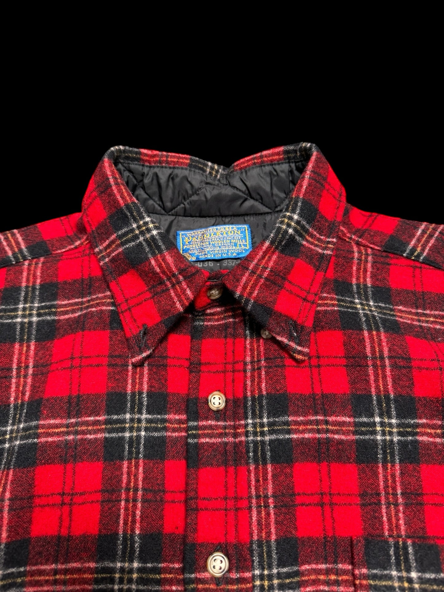 Pendleton "Red & Black Lumberjack" Flannel