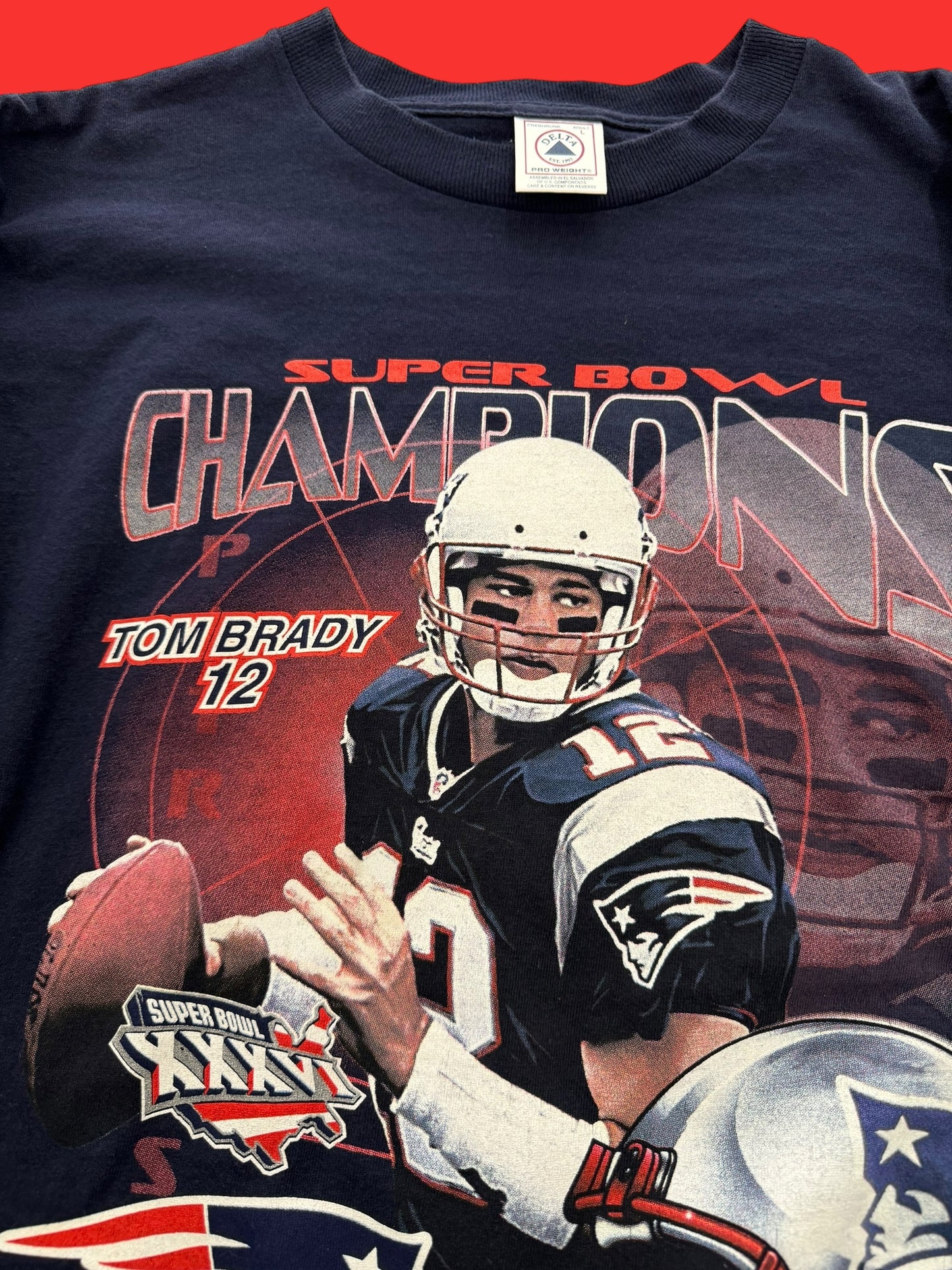 Super Bowl XXXVI Tom Brady Tee