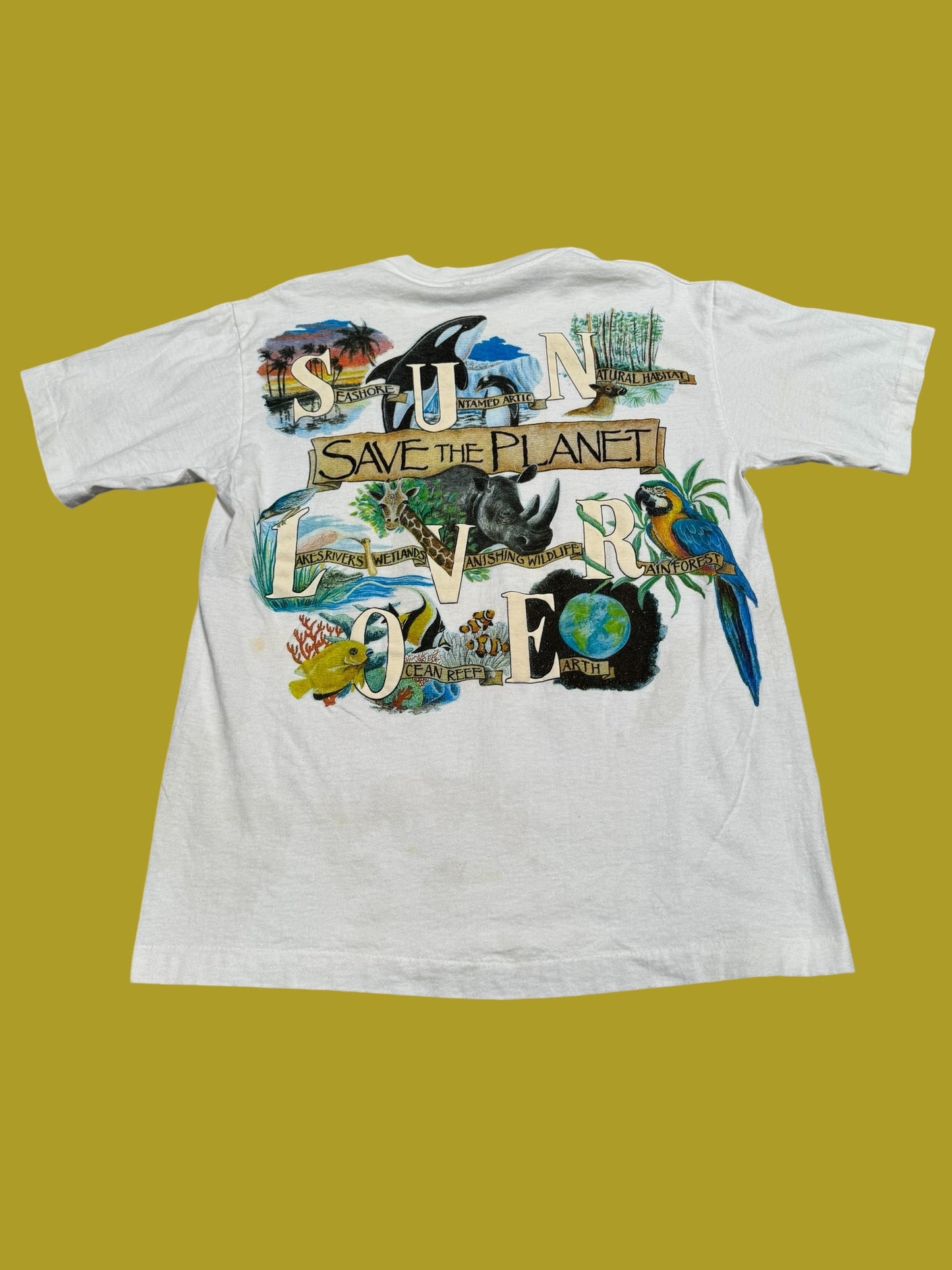 90's Florida "Save the Planet" Single Stitch Tee